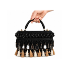 Noir Mirror Vanity Bag