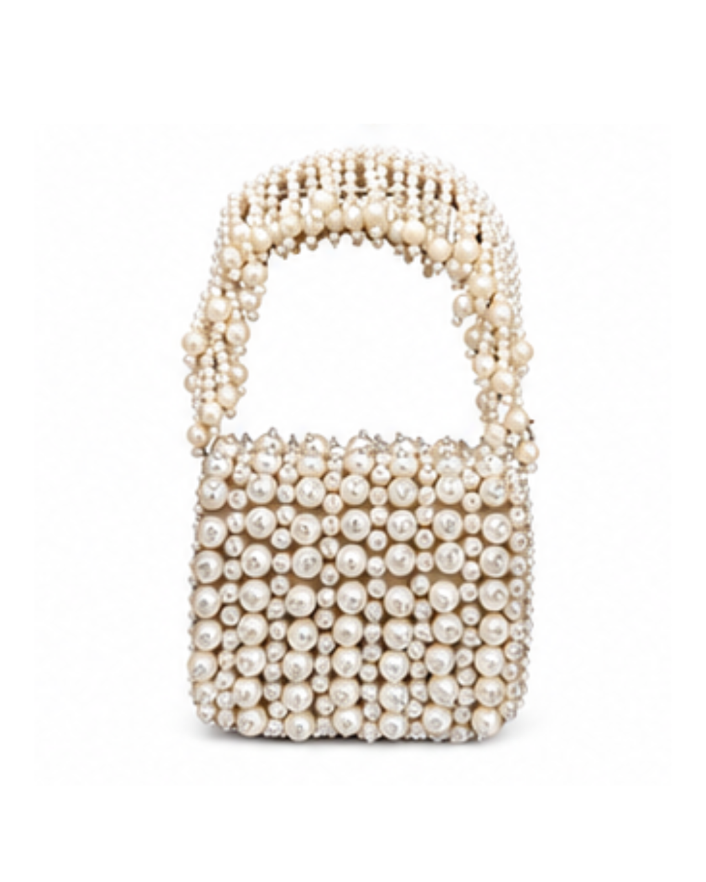 Pearl Lumière Front Flap Clutch