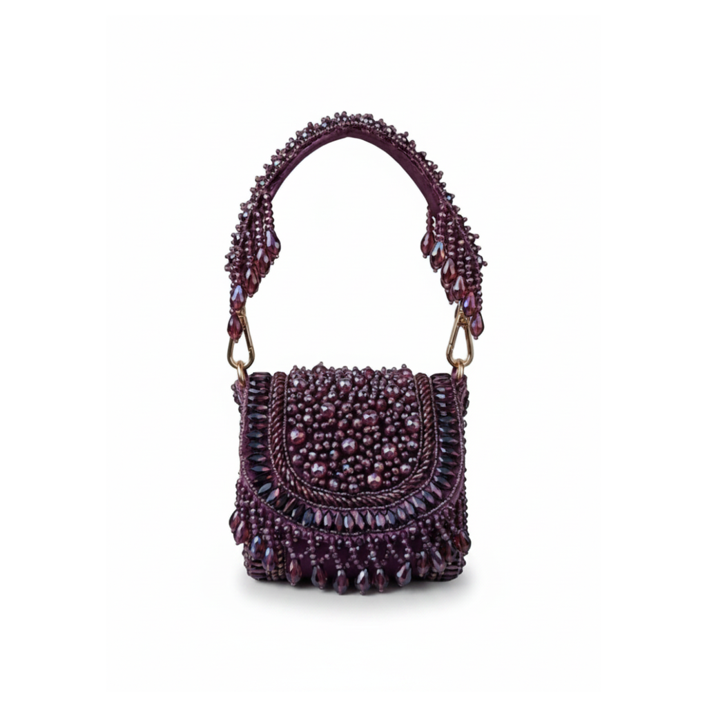 Crystal Purple Bag
