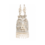 Crystal Cascade Potli (Beige)