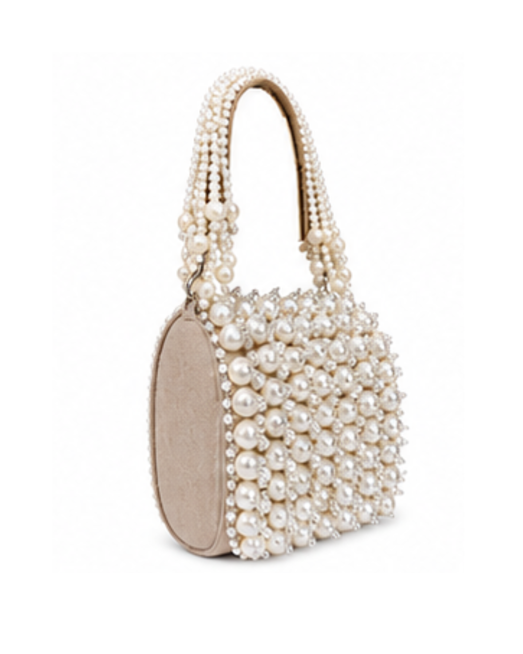 Pearl Lumière Front Flap Clutch