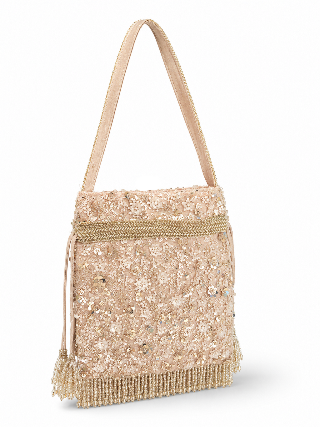 Ellie Baby Pink Potli
