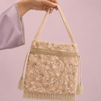 Ellie Baby Pink Potli