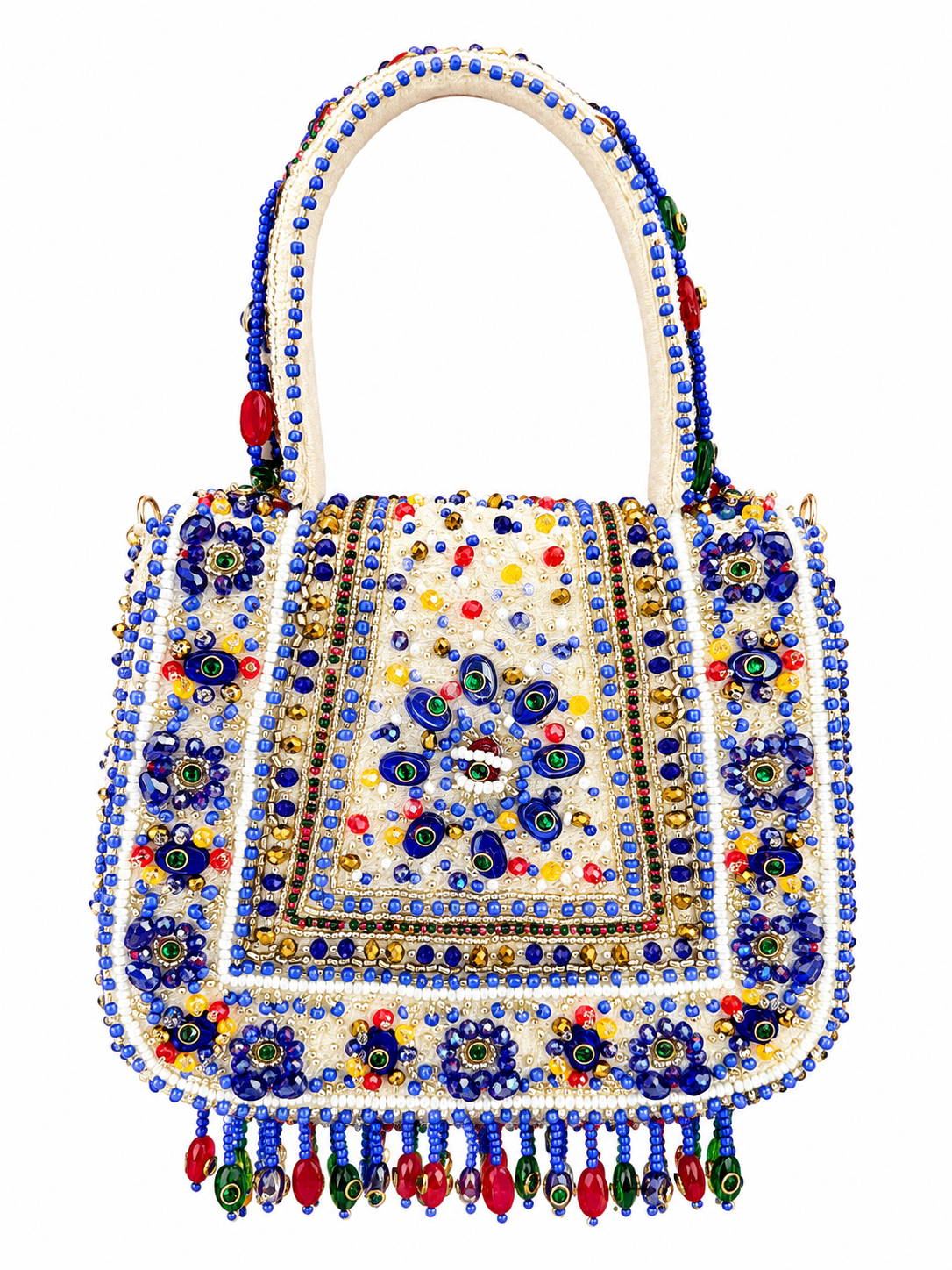 Azure Bloom Bag