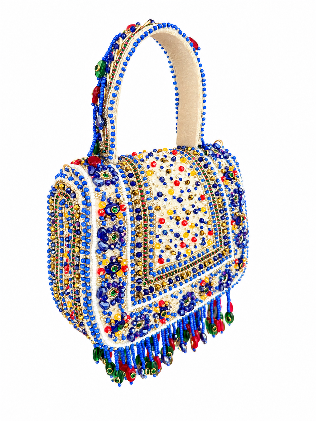 Azure Bloom Bag