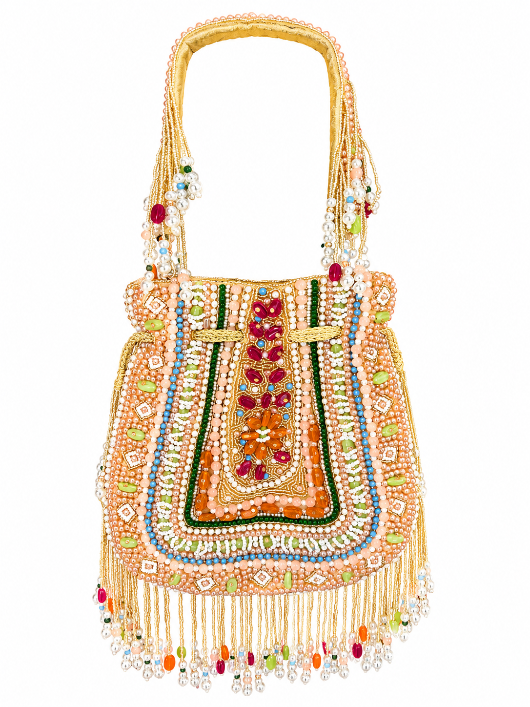 Bohemian Bloom Potli