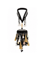 Noir Tassel Potli Bag