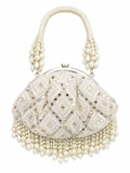 Ivory Crystal Batua