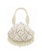 Ivory Crystal Batua