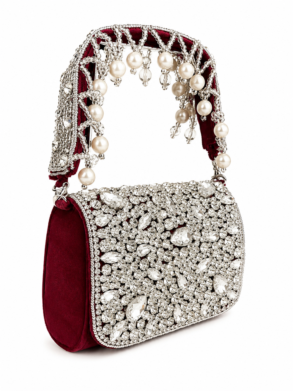 Ruby Lumière Front Flap Clutch