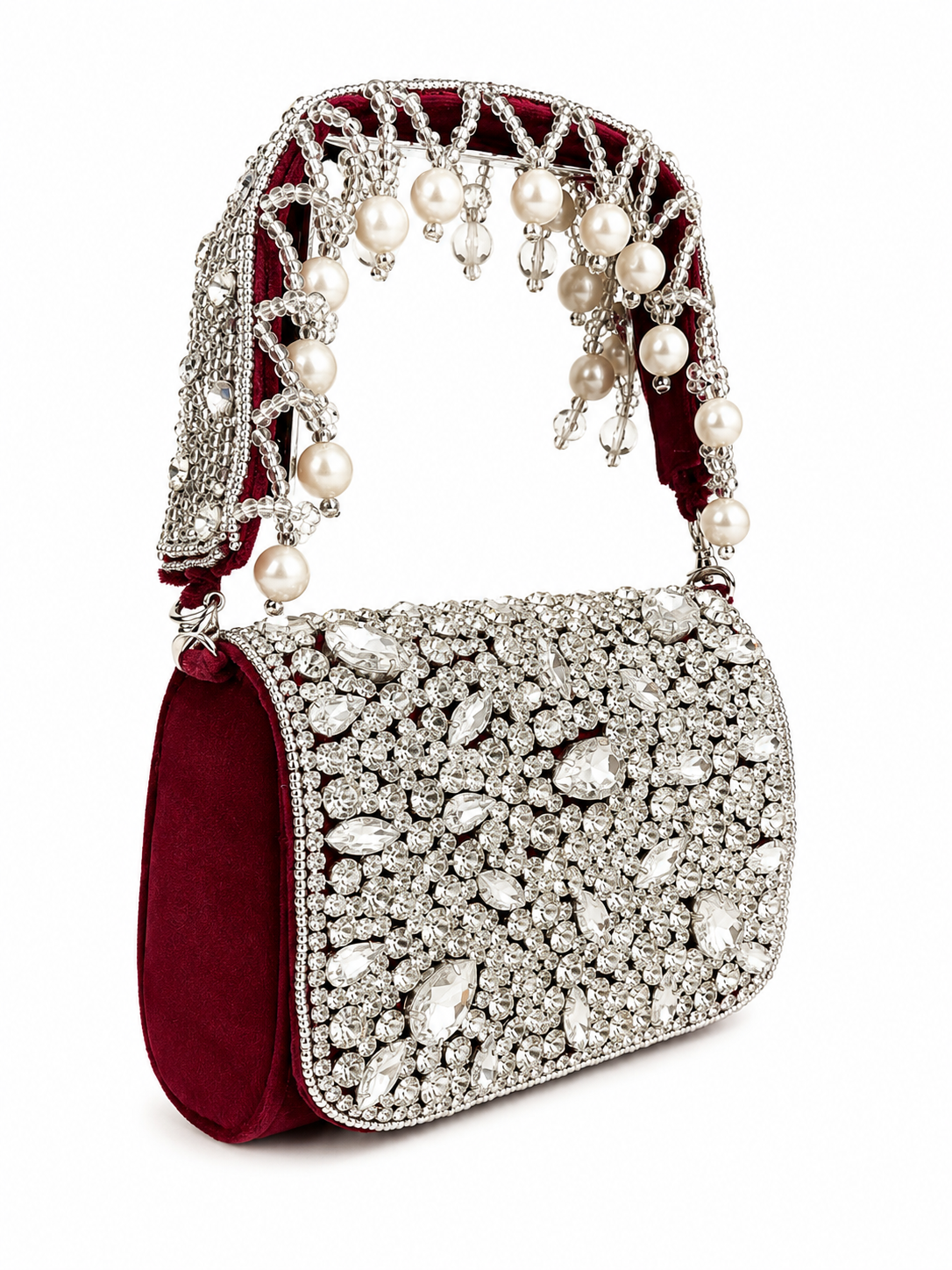 Ruby Lumière Front Flap Clutch