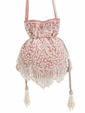 Inaya Beaded Potli (Baby Pink)