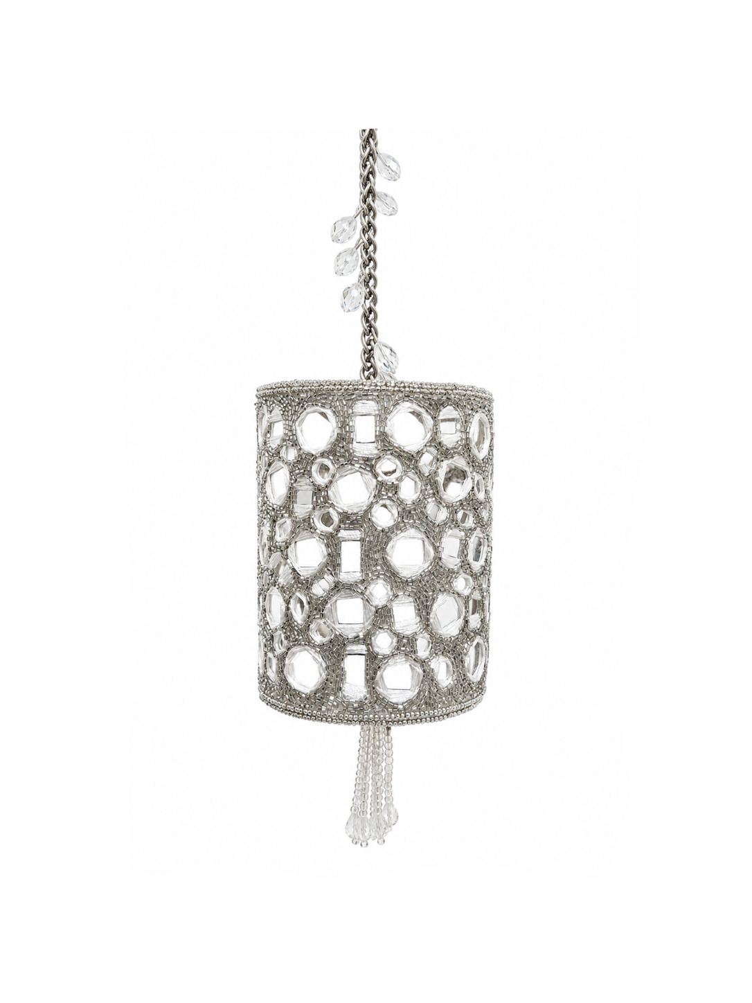 Lune Silver Mirror Potli