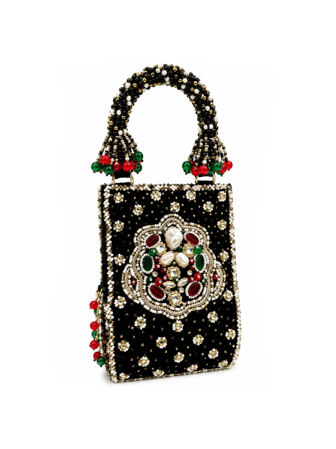 Zari Noir Minaudière