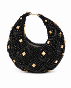 Noir Éclat Moon Bag