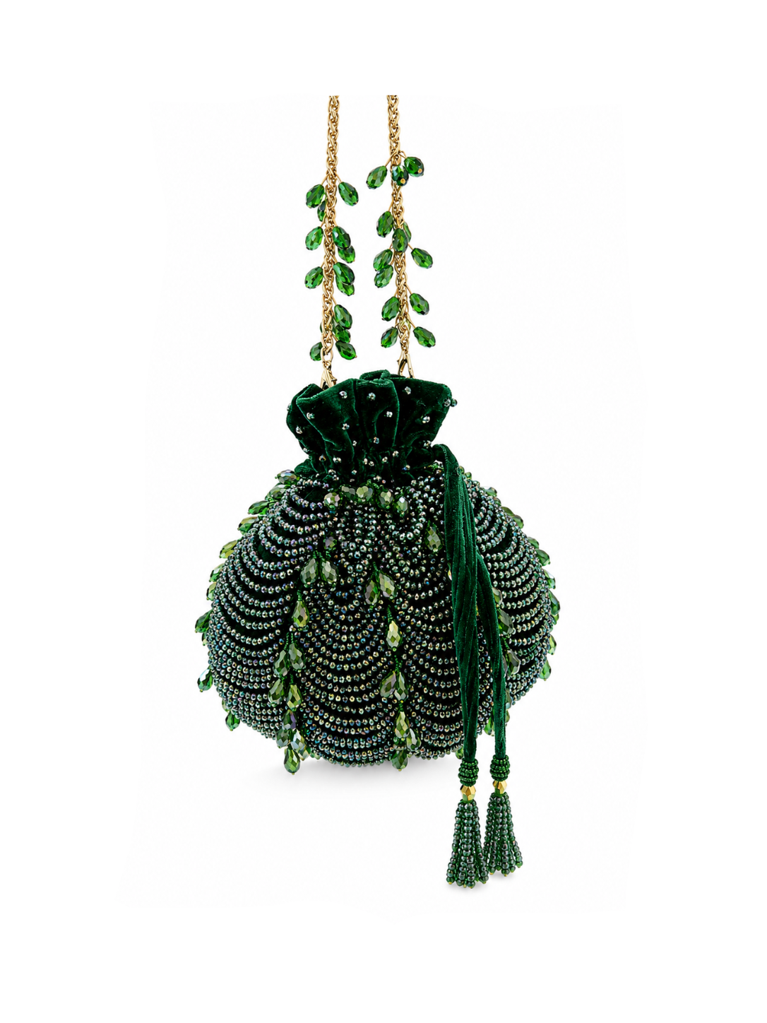 Étoile Pearl Potli (Green)