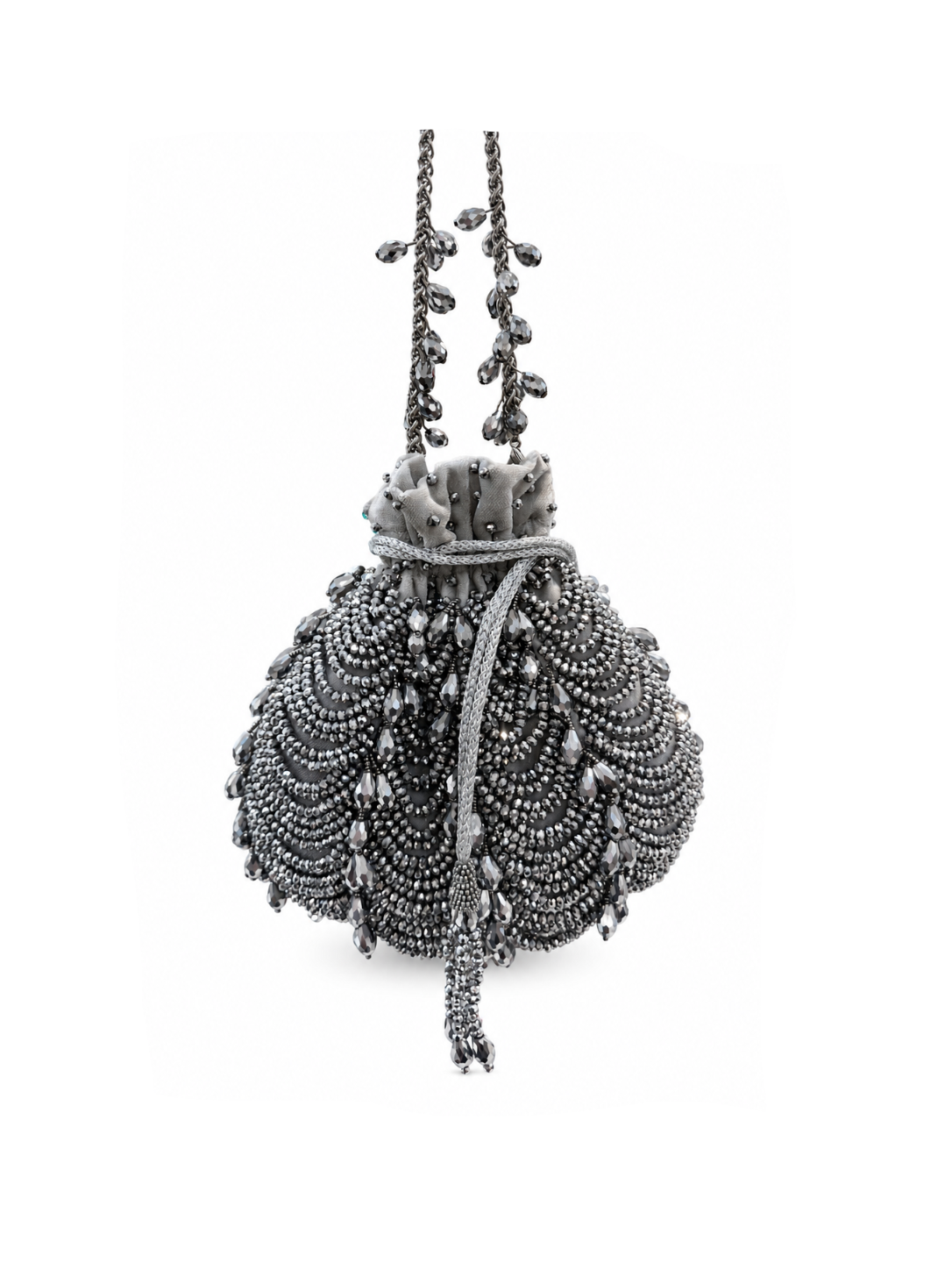 Étoile Pearl Potli (Grey)
