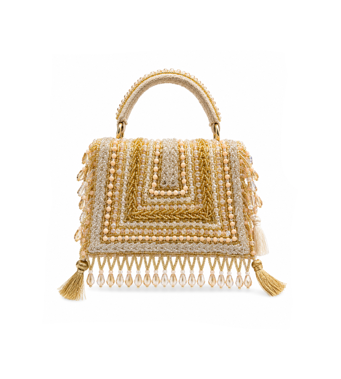 Rouge Champagne Héritage Potli Bag