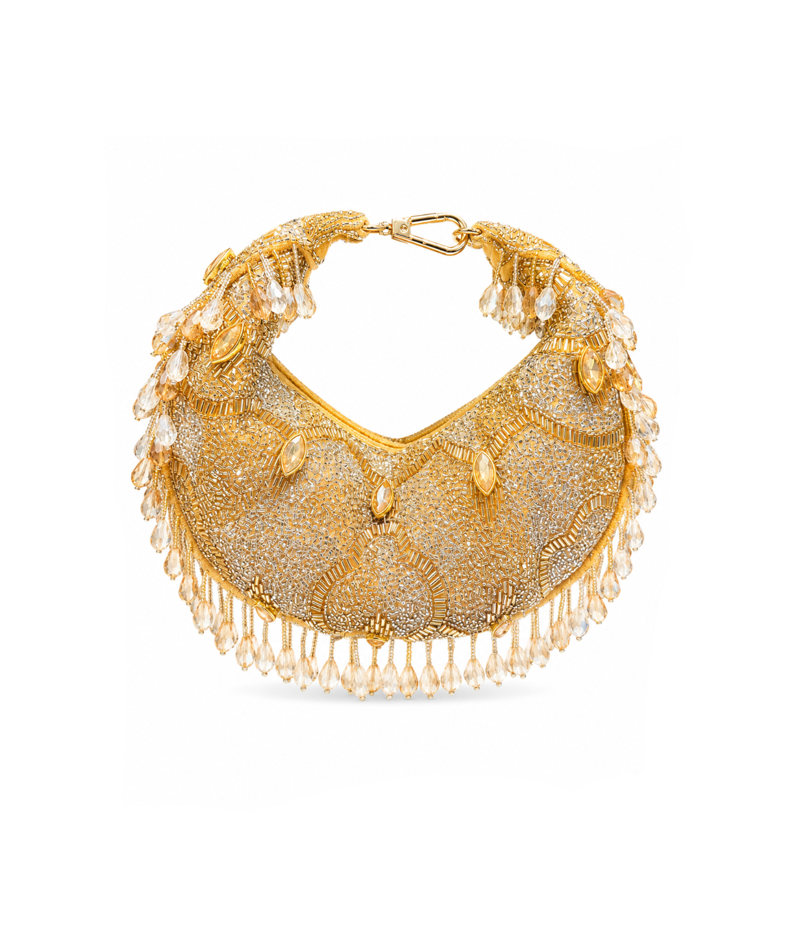 Golden Luna Moon Bag
