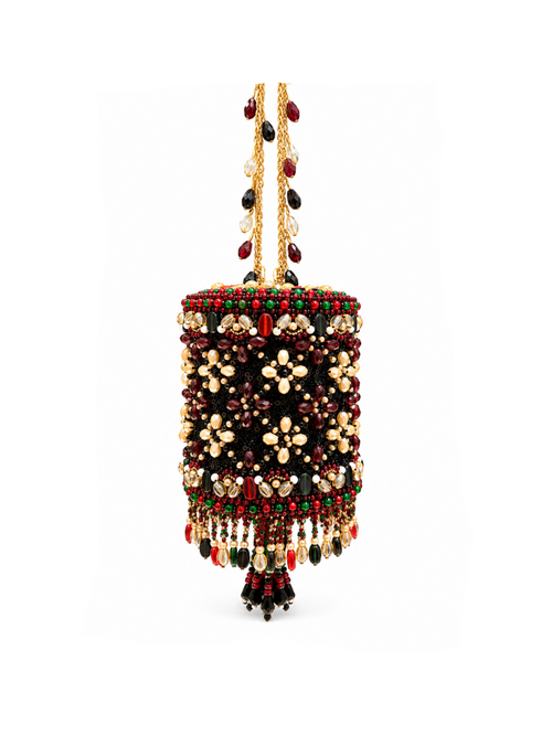 Noir Royale Beaded Potli