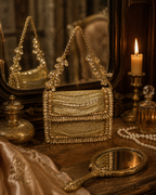 Céleste Crystal Bag (Golden)