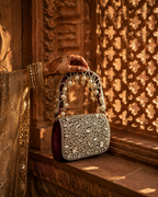 Ruby Lumière Front Flap Clutch