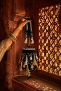 Noir Tassel Potli Bag