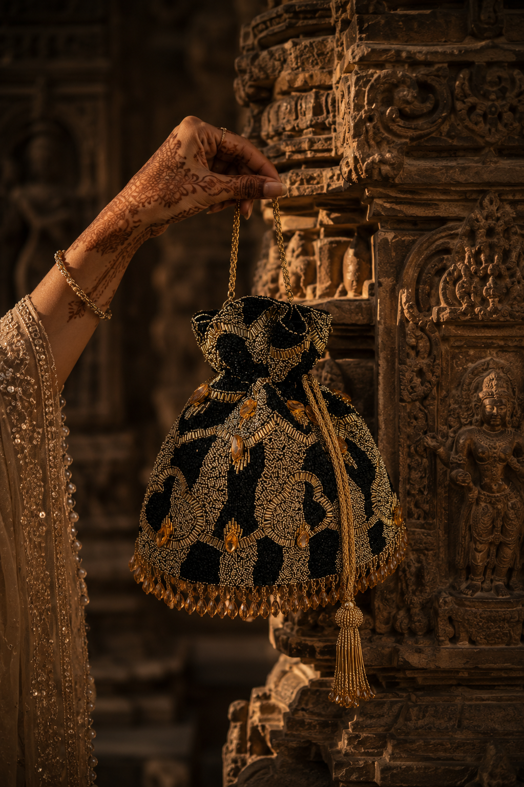 Noir Royale Potli Bag
