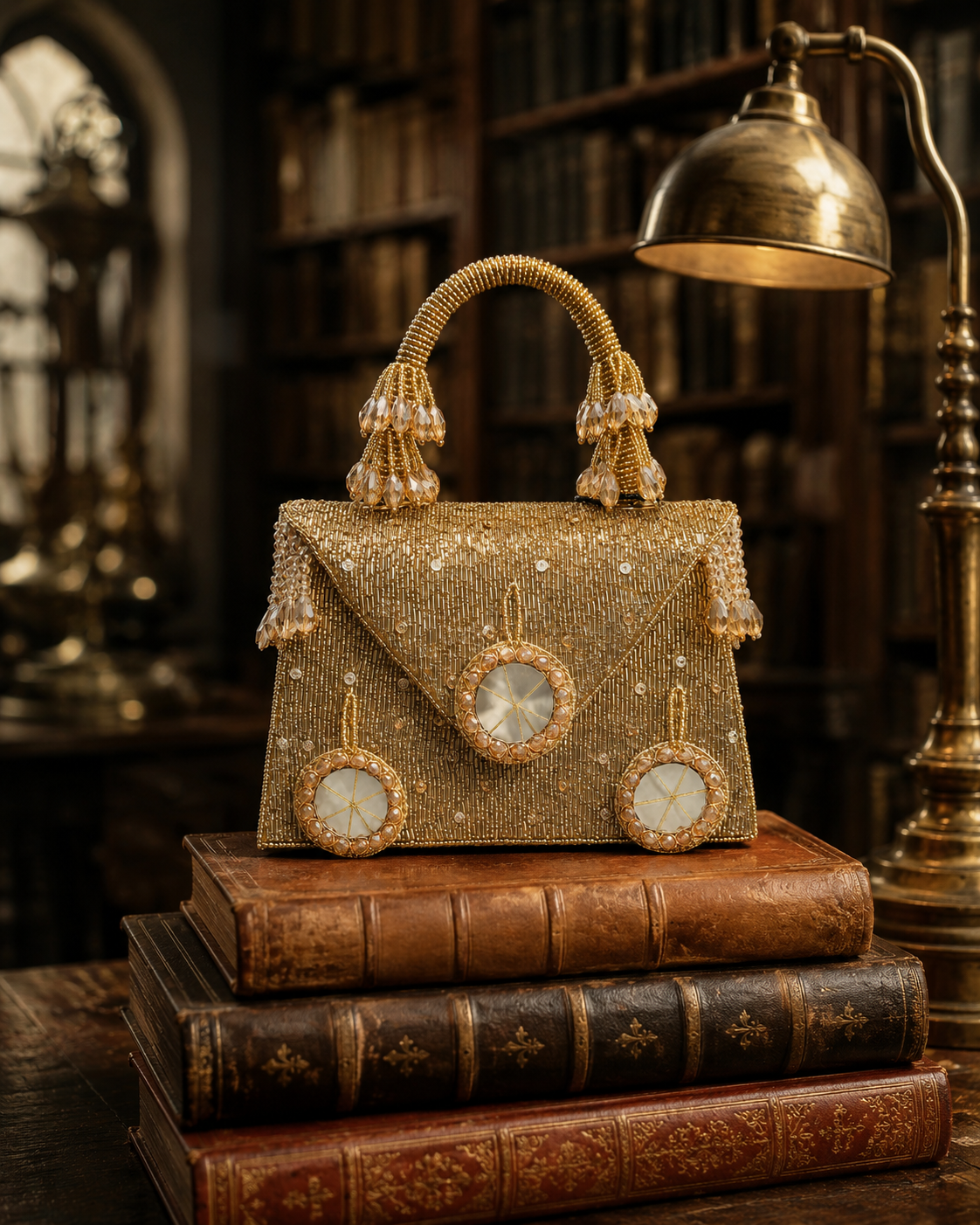 Citrine Éclat Mirror Bag