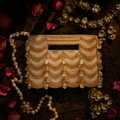 Champagne Beaded Le Carré