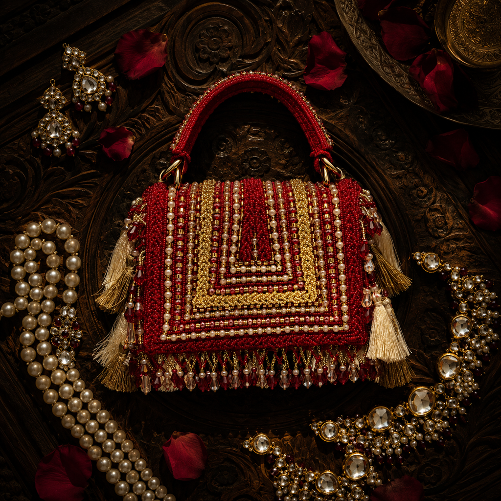 Rouge Red Héritage Potli Bag