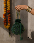 Étoile Pearl Potli (Green)