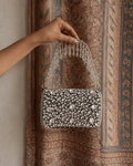 Noir Lumière Front Flap Clutch