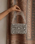 Noir Lumière Front Flap Clutch
