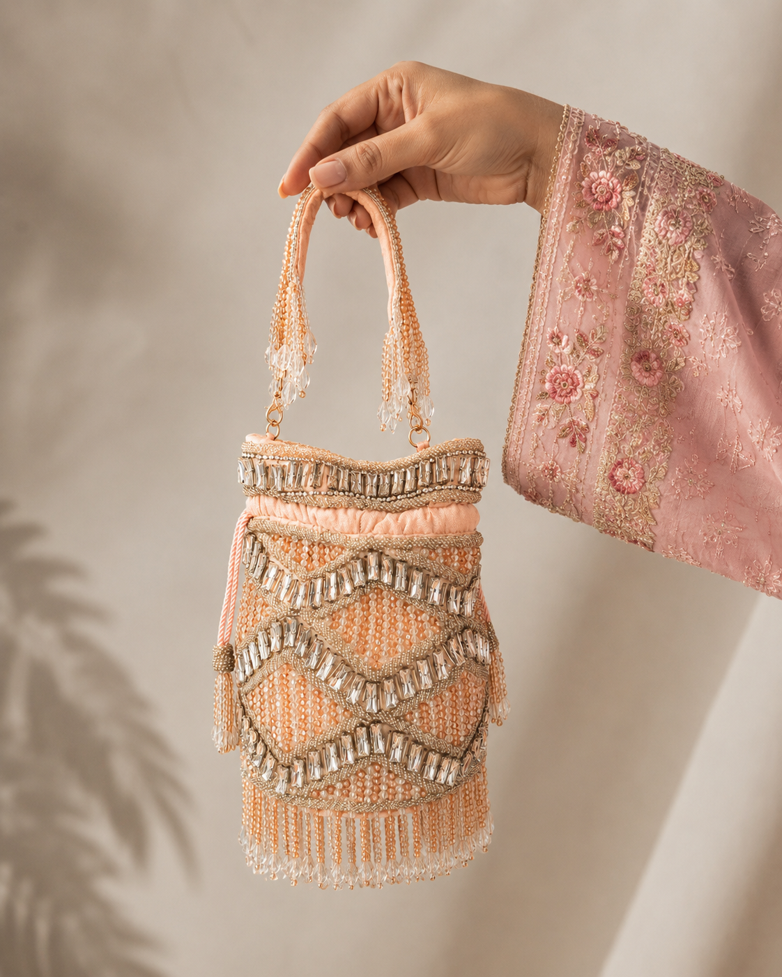 Pink Mirage Potli