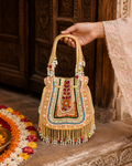 Bohemian Bloom Potli