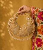 Golden Luna Moon Bag
