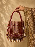 Ruby Red Royale Potli