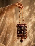 Noir Royale Beaded Potli