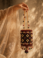 Noir Royale Beaded Potli