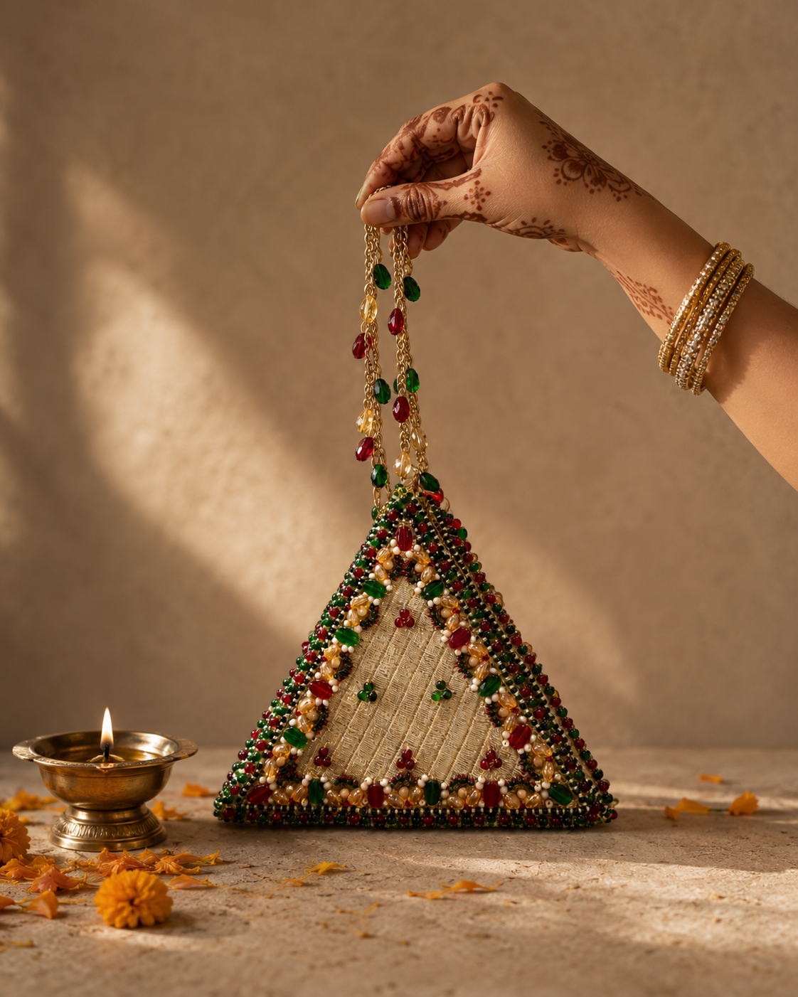 Verdant Royale Zari Potli