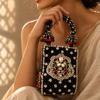 Zari Noir Minaudière