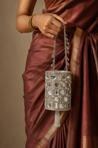 Lune Silver Mirror Potli