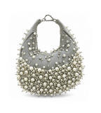 Luna Pearl Moon Bag (Grey)