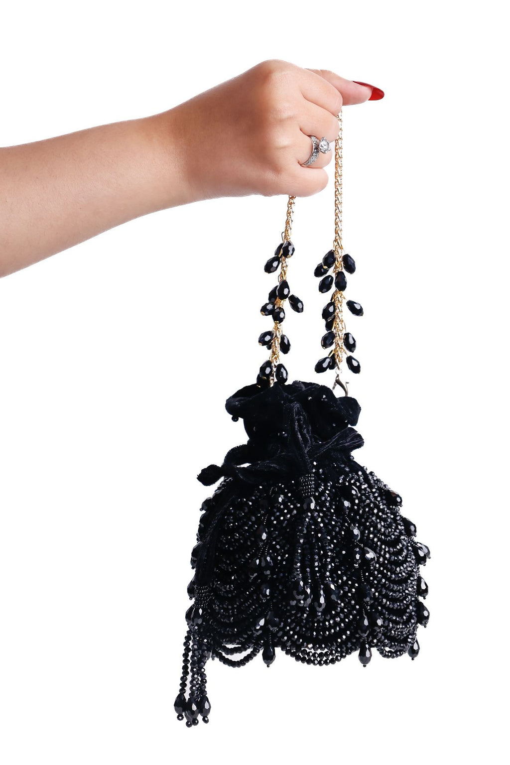 Noir Petit Sac Seau