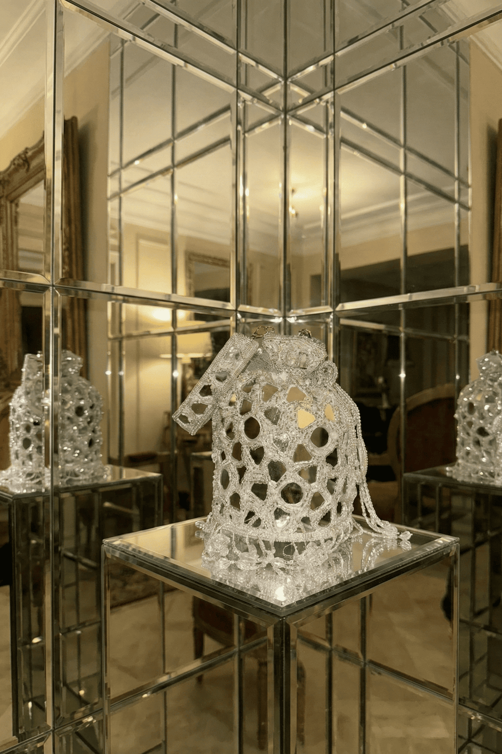Silver Sac Seau (Mirror)
