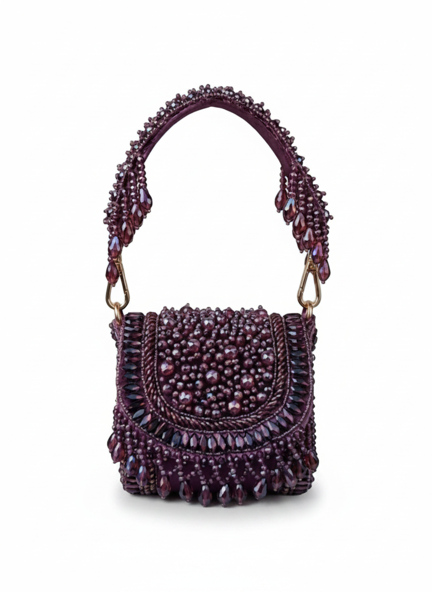 Crystal Purple Bag